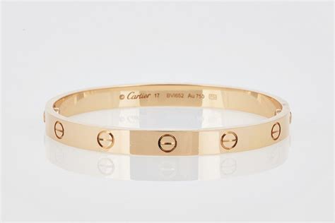 16750 cartier bracelet|cartier love bangle stamp.